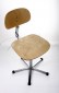 ERGOLINIA 10004 Krzesło obrotowe ze sklejki lakierowanej, śruba regulacji wysokosci-2