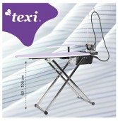 TEXI SMART S+B Stół prasowalniczy z automatyczną wytwornicą pary i żelazkiem
