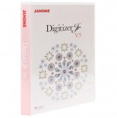 JANOME DIGITIZER JR ver. 5,0 Podstawowy program do projektowania haftów-1